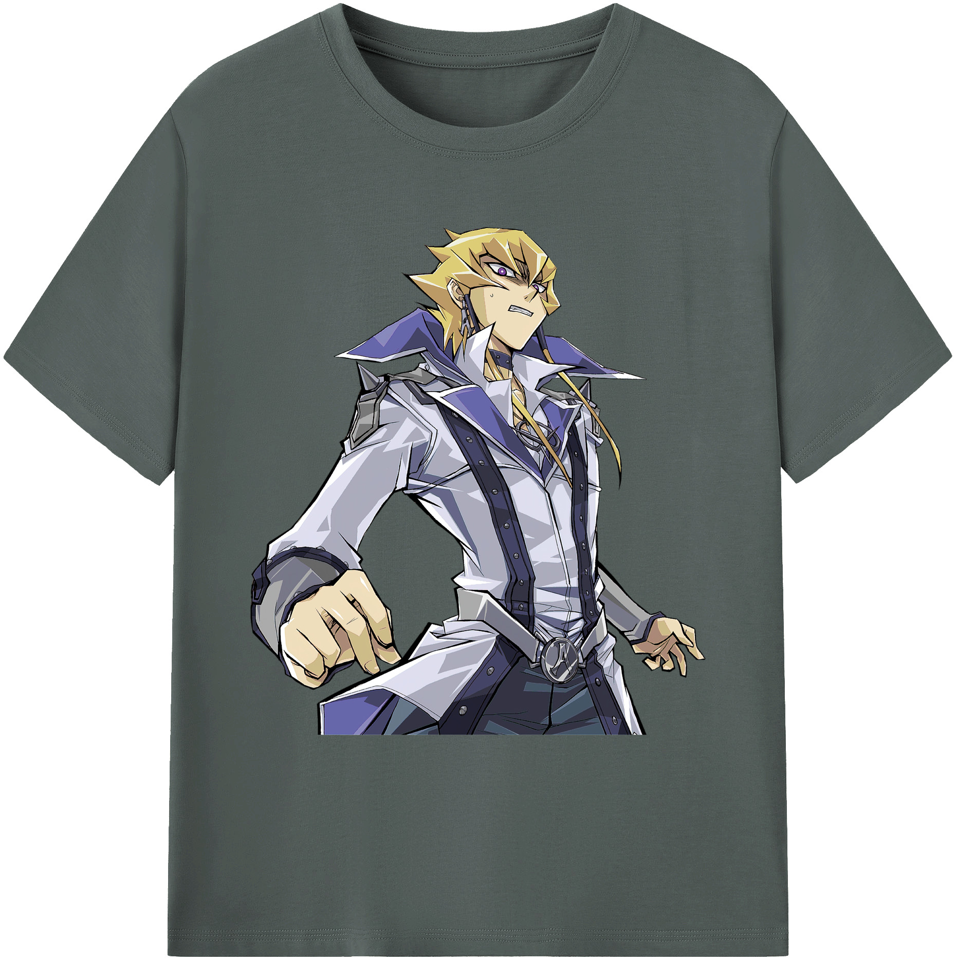 （画像用） 遊☆戯☆王 Yu-Gi-Oh! 綿100％ メンズ半袖Tシャツ｜肌触りやわらか＆通気性